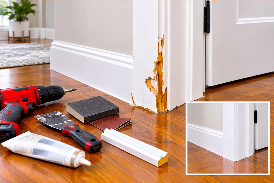  Baseboard & Door Trim Installation and Repair in Albuquerque | Interior Trim